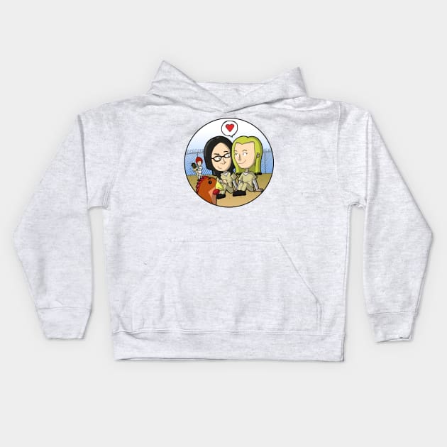 Orange is the New Black Kids Hoodie by Fishonastick